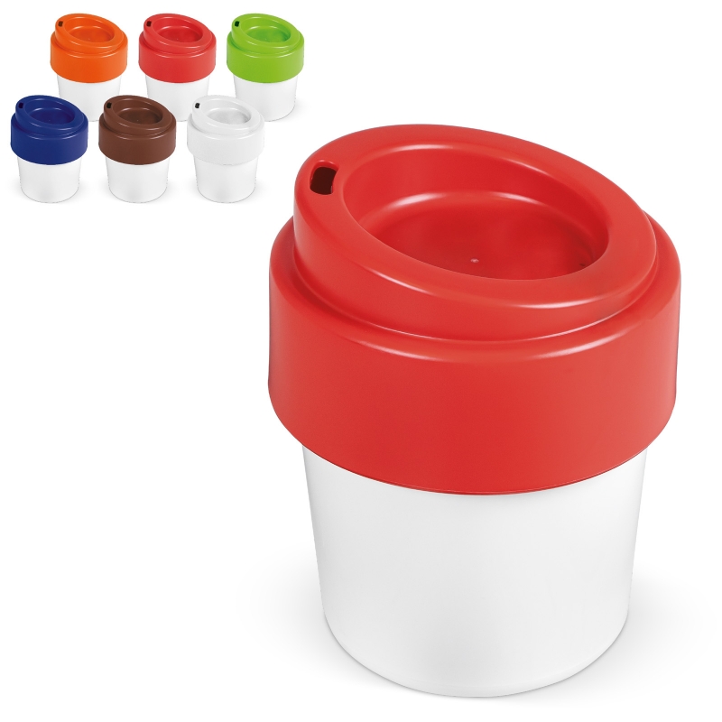 Coffee cup with lid